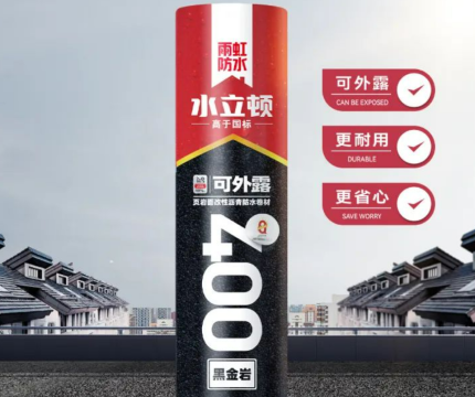水立顿 400 黑金岩防水卷材：家的坚固护盾